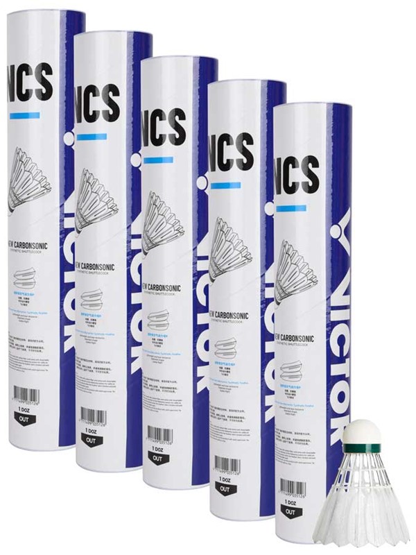 Paket 5 tub: Badminton žogice Victor Carbonsonic NCS