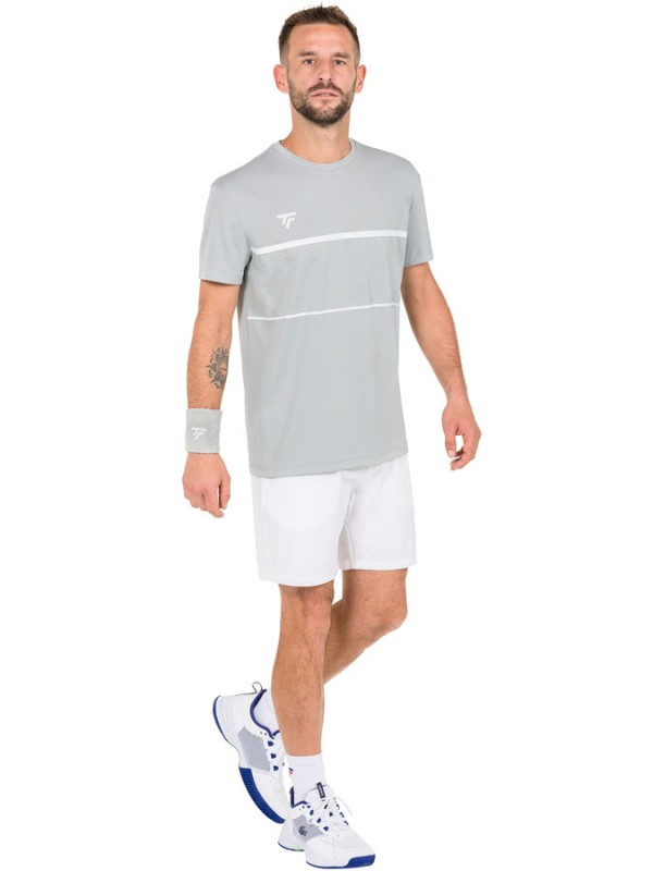 Tecnifibre majica Team Tech tee Silver