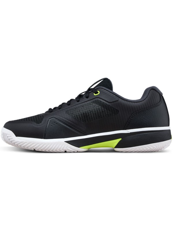 Tenis copati Wilson Rush Lite 5 Clay Black/Safety yellow