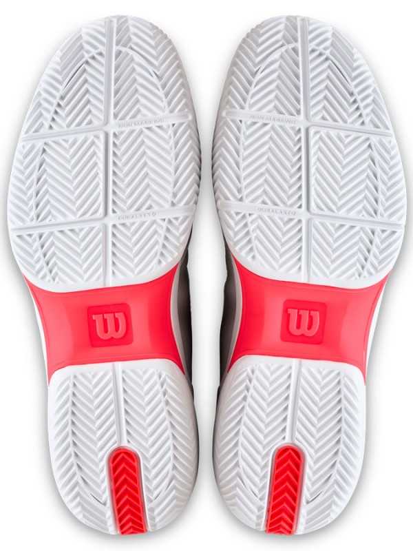 Tenis copati Wilson Rush Lite 5 Clay White/Fiery Coral