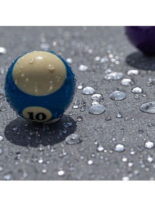 Cornilleau Hyphen biljard miza – bela z light grey podlogo