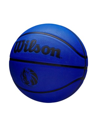Košarkaška žoga Wilson NBA tribute Dallas Mavericks Blue - size 5